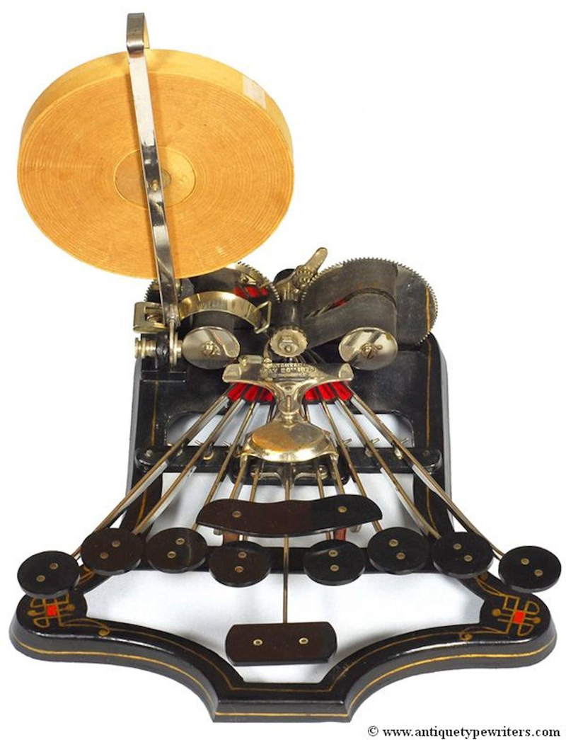 Illustration for article titled 13 of the World's Oldest (and Most Beautiful) Typewriters